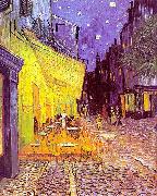 Vincent Van Gogh The Cafe Terrace on the Place du Forum, Arles, at Night oil on canvas